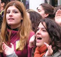 560 écoles occupées par les étudiants à Athènes