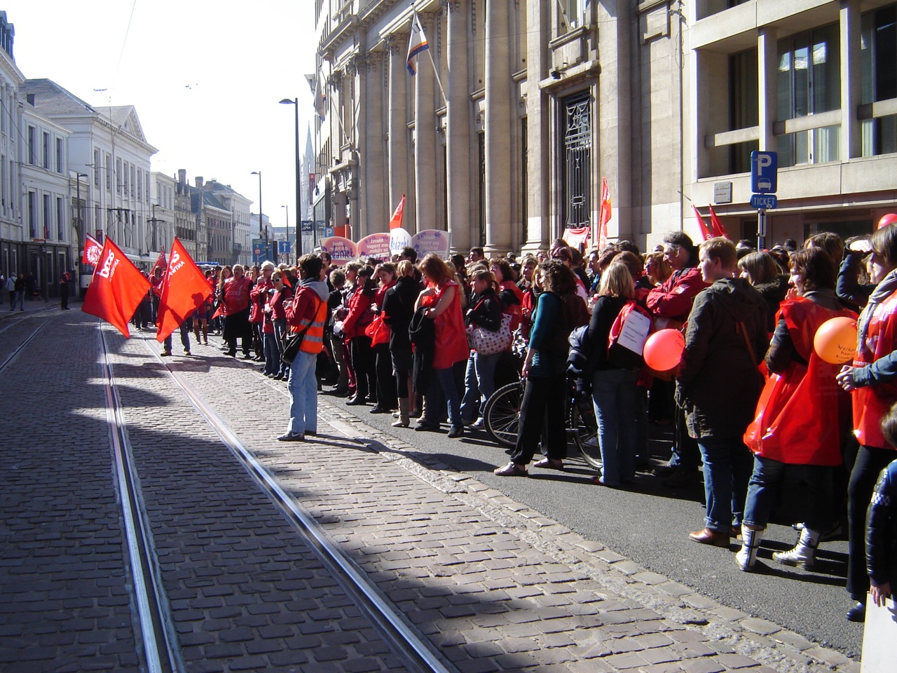 Succesvolle staking en 1500 betogers