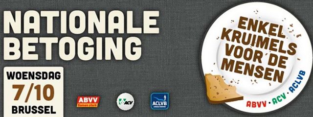 Onderwijsvakbonden mobiliseerden sterk voor de nationale betoging van 7 oktober