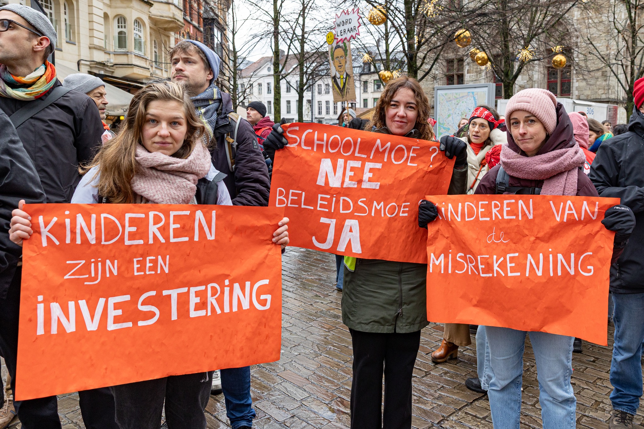 Wij staken voor leerlingen, collega’s én een toekomst die onderwijs respecteert